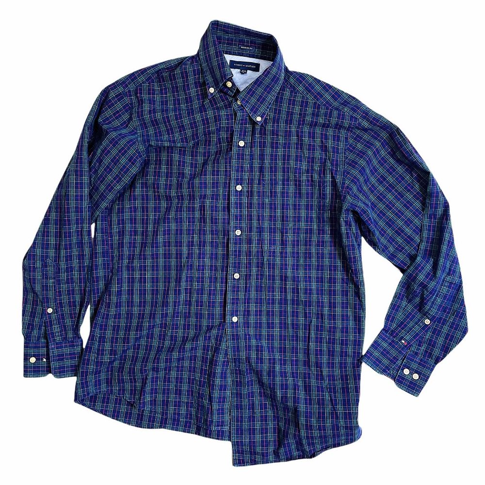 Tommy Hilfiger Vintage Button Up Men’s Medium